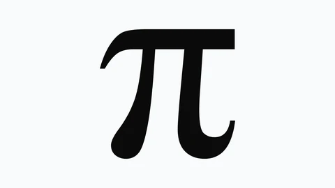 Physical Intelligence’s logo, a large black Greek letter pi with a curled left leg, centred on a plain off-white background.