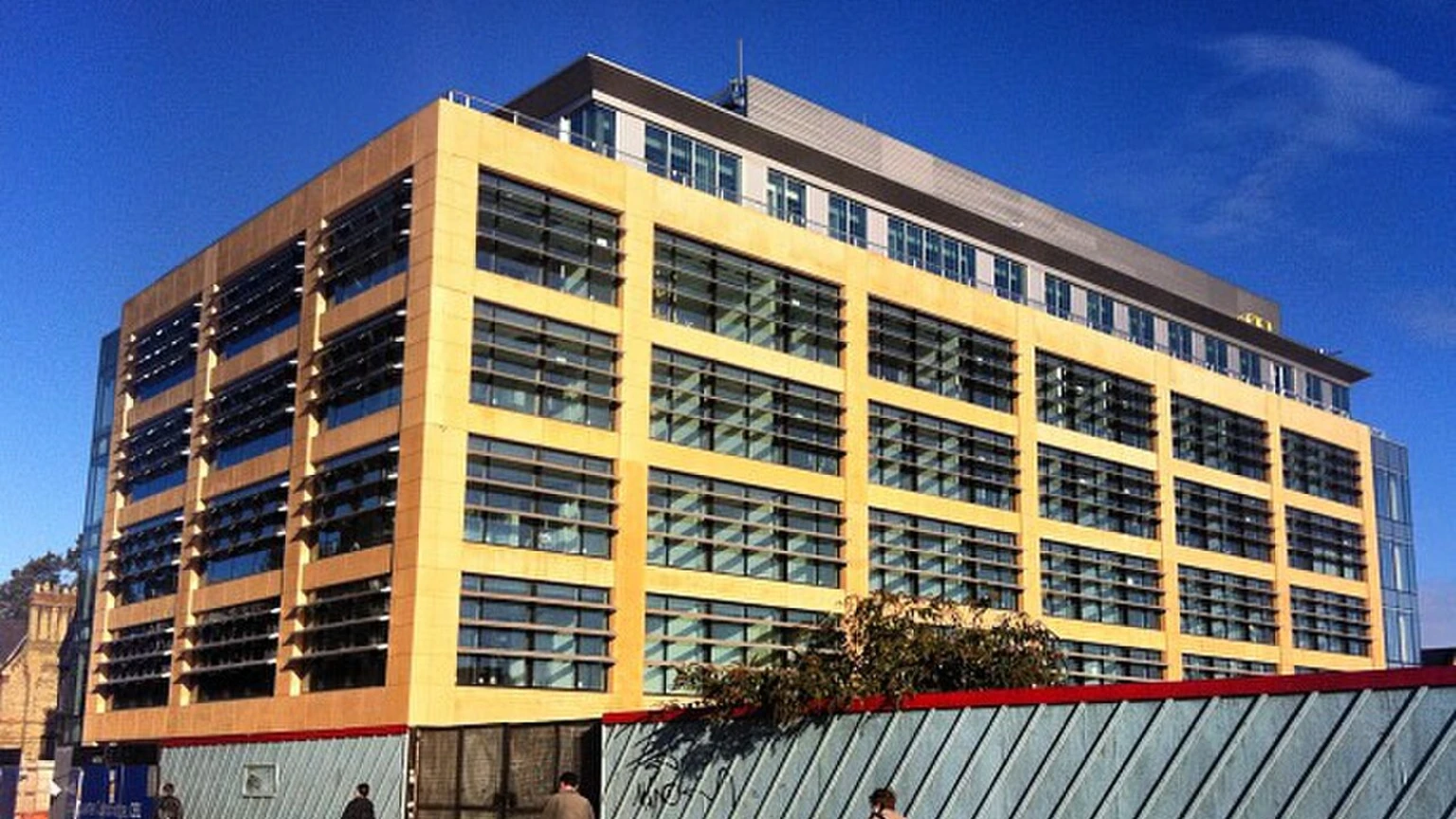 Microsoft Research building in central Cambridge.