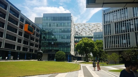 Alibaba Binjiang Park campus in Hangzhou.