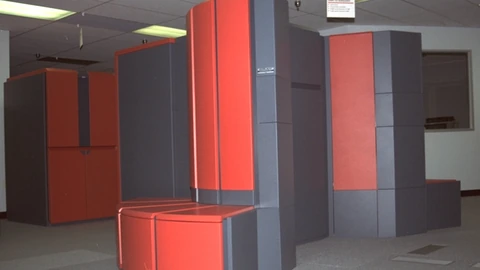 Cray Y-MP supercomputer at NASA/GSFC (NCCS branch).